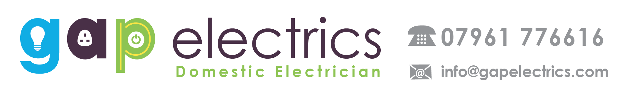 GAP electrics logo banner